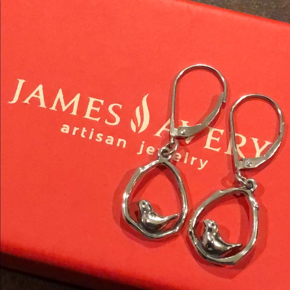 JA Love Birds Dangling Earrings